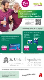 mea - meine apotheke Apotheken Prospekt der aktuellen Woche mit 4 Seiten, gültig von 01.10.2026 bis 31.10.2026, in Huglfing und Umgebung Aktueller mea - meine apotheke Apotheken Prospekt in Huglfing und Umgebung, "Unsere September-Angebote" mit 4 Seiten, 01.10.2026 - 31.10.2026