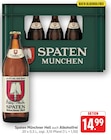 Münchner Hell im Angebot bei E center in Schwäbisch Gmünd Münchner Hell Angebote von Spaten bei E center Schwäbisch Gmünd für 14,99 €