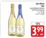 Jules Mumm im Angebot bei E center in Ansbach Jules Mumm Angebote bei E center Ansbach für 3,99 €