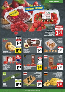 Erdbeeren im EDEKA Prospekt "Wir lieben Lebensmittel!" mit 8 Seiten (Nürnberg)