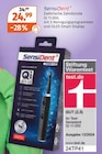 Elektrische Zahnbürste Qi 11.000 von SensiDent für 24,99 € bei Müller im Angebot Elektrische Zahnbürste Qi 11.000 von SensiDent im aktuellen Müller Prospekt