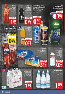 Pepsi im aktuellen EDEKA Prospekt (Paderborn) Pepsi im EDEKA Prospekt "Aktuelle Angebote" mit 24 Seiten (Paderborn)