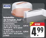 Kuchenbehälter Angebote von Rotho bei EDEKA Würzburg für 4,99 €