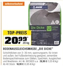 Bodenausgleichsmasse "Die Dicke" bei OBI im Schwelm Prospekt für 18,99 €