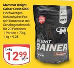 Aktuelles Weight Gainer Crash 5000 Angebot bei GLOBUS in Krefeld ab 12,99 €