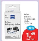 Brillen-Reinigungstücher von Zeiss im aktuellen budni Prospekt