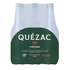 Eau minérale naturelle gazeuse - QUÉZAC en promo chez Carrefour Market Reims à 3,78 €