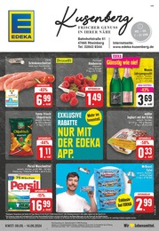 EDEKA Prospekt für Rheinberg: "Aktuelle Angebote", 24 Seiten, 09.09.2024 - 14.09.2024