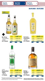 Whiskey im aktuellen METRO Prospekt (Nürnberg) Whiskey im METRO Prospekt "Wochenangebote Getränke&Snacks" mit 51 Seiten (Nürnberg)