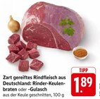Rinder-Keulenbraten Angebote bei E center Heilbronn für 1,89 €