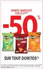 Intermarché Super Méréville - Promo -50% remise immédiate sur le 2ème sur tout doritos Promo -50% remise immédiate sur le 2ème sur tout doritos à dans le catalogue Intermarché Super à Méréville