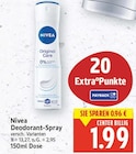 Deodorant-Spray von Nivea im aktuellen E center Prospekt