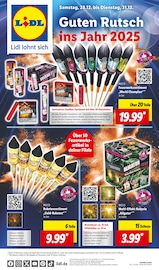 Aktueller Lidl Prospekt mit Feuerwerk, "LIDL LOHNT SICH", Seite 1