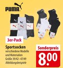 Sportsocken im Angebot bei famila Nordost in Stralsund Sportsocken Angebote von Puma bei famila Nordost Stralsund für 8,00 €