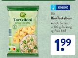 Bio-Tortelloni von Bio im aktuellen ALDI SÜD Prospekt für 1,99 €