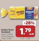 Sandwich im Angebot bei combi in Dülmen Sandwich Angebote von Golden Toast bei combi Dülmen für 1,79 €