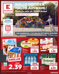 Kaufland Prospekt "Hier bin ich richtig" für Dresden, 74 Seiten, 17.09.2026 - 23.09.2026