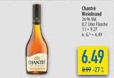 Weinbrand Angebote von Chantré bei diska Hof für 6,49 €