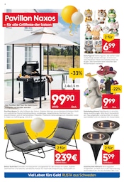 Aktueller Rusta Prospekt mit Gartendeko, "Viele Schnäppchenpreise", Seite 8