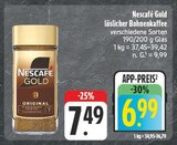 Aktuelles löslicher Bohnenkaffee Angebot bei EDEKA in Nürnberg ab 6,99 €