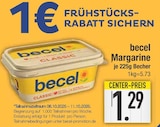 Becel im EDEKA Prospekt Margarine von becel im aktuellen EDEKA Prospekt für 1,29 €