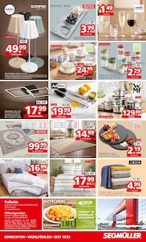 Bettdecke im Segmüller Prospekt "Jeder kann sich alles gönnen" mit 8 Seiten (Leverkusen)