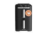 EY7568 Easy Fry Crispy Stack Doppelkammer- Heißluftfritteuse im MediaMarkt Saturn Prospekt EY7568 Easy Fry Crispy Stack Doppelkammer- Heißluftfritteuse von TEFAL im aktuellen MediaMarkt Saturn Prospekt für 144,00 €