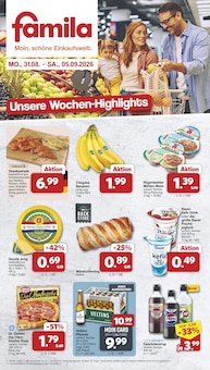 famila Nordwest Prospekt der aktuellen Woche, gültig von 31.08.2026 bis 05.09.2026 Aktueller famila Nordwest Prospekt "Markt - Angebote" mit 41 Seiten
