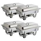Metro Goslar - Gastronoble Olympia Milan Chafing-Dish (4 Stück) Angebot im Prospekt Gastronoble Olympia Milan Chafing-Dish (4 Stück) bei Metro im Goslar Prospekt für 166,59 €