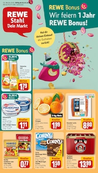 Aktueller REWE Prospekt "Dein Markt" Seite 1 von 26 Seiten für Wörnitz
