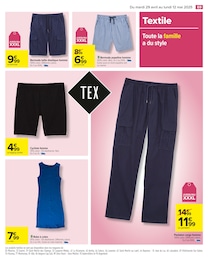 Prix et réduction Pantalon Homme dans le prospectus Carrefour en cours Offre Pantalon Homme dans le catalogue Carrefour du moment à la page 71