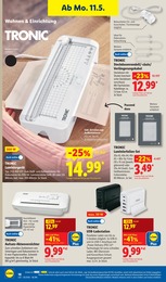 Aktenvernichter Angebot im aktuellen Lidl Prospekt auf Seite 36
