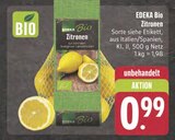 EDEKA - Zitronen Angebot im Prospekt Zitronen bei EDEKA im Prospekt "" für 0,99 €