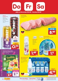 Netto Marken-Discount Mineralwasser im Prospekt Netto Marken-Discount Mineralwasser im Prospekt
