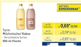 Aktuelles Milchmische/ Kakao Angebot bei METRO in Jena ab 0,74 €