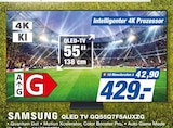 QLED TV GQ55Q7F5AUXZG bei expert im Waldkirchen Prospekt für 429,00 €