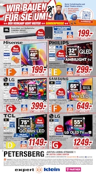 Fernseher im expert Prospekt "Top Angebote" mit 8 Seiten (Fulda)