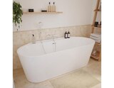 Baignoire semi-ilot "Belline" L. 170 x l. 75 cm - Cooke and Lewis en promo chez Brico Dépôt Saint-Étienne-du-Rouvray à 679,00 €