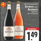 Rotwein oder Roséwein Angebote von Nordmazedonien bei EDEKA Coesfeld für 1,49 €