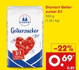 Gelierzucker 2:1 Angebote von Diamant bei Netto Marken-Discount Neuwied für 0,69 €
