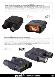 Prix et réduction Jumelles dans le prospectus PEARL en cours Offre Jumelles dans le catalogue PEARL du moment à la page 102