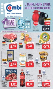 Cola im combi Prospekt "Markt - Angebote" mit 24 Seiten (Garbsen)