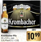 Aktuelle Krombacher Angebote bei E center in Fellbach Aktuelles Pils Angebot bei E center in Fellbach ab 10,99 €