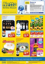 Aktueller Netto Marken-Discount Prospekt, "DER ORT, AN DEM DU IMMER AUSGEZEICHNETE PREISE FINDEST.", mit Angeboten der Woche, gültig von 01.12.2025 bis 01.12.2025