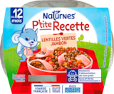 P'TITE RECETTE LENTILLES VERTES ET JAMBON NATURNES - NATURNES en promo chez Auchan Hypermarché P'TITE RECETTE LENTILLES VERTES ET JAMBON NATURNES - NATURNES dans le catalogue Auchan Hypermarché