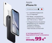 iPhone Xr + Tarif MagentaMobil M oder M Young bei CSA Computer in Kamp-Lintfort iPhone Xr + Tarif MagentaMobil M oder M Young im Angebot bei CSA Computer Kamp-Lintfort