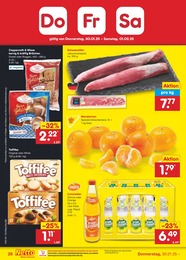 Netto Marken-Discount Schweinefleisch im Prospekt 