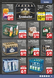 Krombacher im EDEKA Prospekt in Gronau Aktueller EDEKA Prospekt mit Krombacher, "Aktuelle Angebote", Seite 19