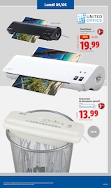 Bureau Angebote im Prospekt "PRIX EN BAISSE" von Lidl auf Seite 61