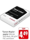 Kopierpapier DIN A4 im Angebot bei E center in Rüsselsheim Kopierpapier DIN A4 Angebote von Canon bei E center Rüsselsheim für 4,49 €